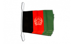 Fahnenkette Afghanistan - 30 x 45 cm
