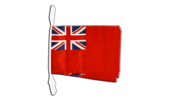 Fahnenkette Großbritannien Red Ensign Handelsflagge - 30 x 45 cm