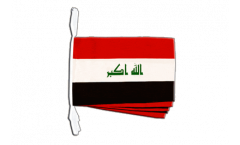 Fahnenkette Irak 2009 - 30 x 45 cm