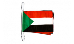 Fahnenkette Sudan - 30 x 45 cm