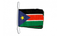 Fahnenkette Südsudan - 30 x 45 cm