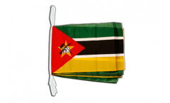 Fahnenkette Mosambik - 30 x 45 cm