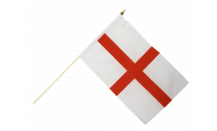 Stockflagge England St. George - 10er Set - 30 x 45 cm