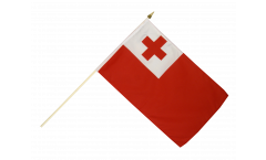 Stockflagge Tonga - 10er Set - 30 x 45 cm