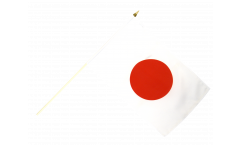Stockflagge Japan - 10er Set - 30 x 45 cm