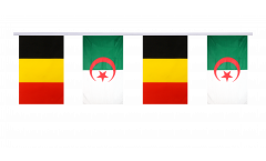 Freundschaftskette Belgien - Algerien - 15 x 22 cm