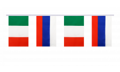 Freundschaftskette Italien - Russland - 15 x 22 cm