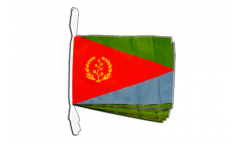 Fahnenkette Eritrea - 30 x 45 cm