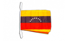 Fahnenkette Venezuela 8 Sterne - 30 x 45 cm