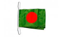 Fahnenkette Bangladesch - 30 x 45 cm
