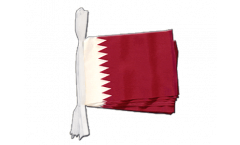 Fahnenkette Katar - 15 x 22 cm