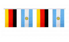 Freundschaftskette Deutschland - Argentinien - 15 x 22 cm