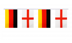 Freundschaftskette Deutschland - England - 15 x 22 cm