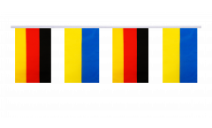 Freundschaftskette Deutschland - Ukraine - 15 x 22 cm