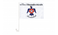 Autofahne USA Thunderbirds US Air Force - 30 x 40 cm