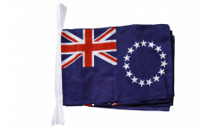 Fahnenkette Cook-Inseln - 30 x 45 cm