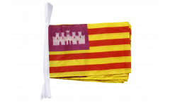 Fahnenkette Spanien Balearen - 30 x 45 cm