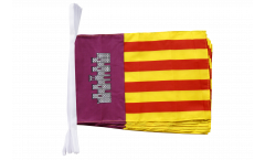 Fahnenkette Spanien Mallorca - 30 x 45 cm