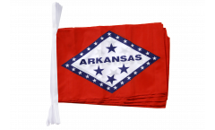 Fahnenkette USA Arkansas - 30 x 45 cm