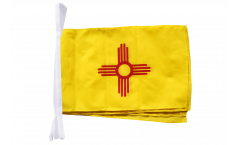 Fahnenkette USA New Mexico - 30 x 45 cm