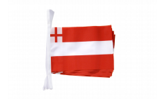 Fahnenkette Großbritannien Naval Ensign 1702 - 15 x 22 cm