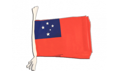 Fahnenkette Samoa - 30 x 45 cm
