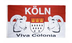 FC Köln Stockfahne Fahne  „1948” 100x150 cm 1 