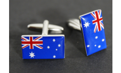 Manschettenknöpfe Flagge Australien - 18 x 12 mm