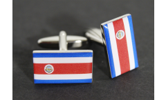 Manschettenknöpfe Flagge Costa Rica - 18 x 12 mm