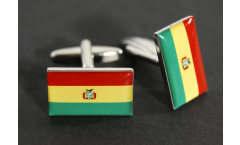 Manschettenknöpfe Flagge Bolivien - 18 x 12 mm