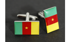 Manschettenknöpfe Flagge Kamerun - 18 x 12 mm