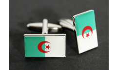 Manschettenknöpfe Flagge Algerien - 18 x 12 mm