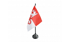 Tischflagge Schweiz Kanton Obwalden - 12 x 12 cm