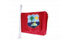 Fahnenkette West Indies - 15 x 22 cm