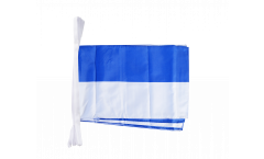 Fahnenkette Blau-Weiß - 30 x 45 cm