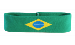 Stirnband Brasilien - 6 x 21 cm