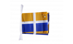 Fahnenkette Großbritannien Scilly-Inseln - 15 x 22 cm