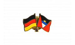 Freundschaftspin Deutschland - Antigua Barbuda - 22 mm