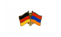 Freundschaftspin Deutschland - Armenien - 22 mm