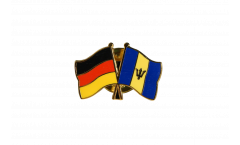 Freundschaftspin Deutschland - Barbados - 22 mm