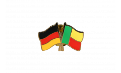 Freundschaftspin Deutschland - Benin - 22 mm