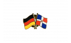 Freundschaftspin Deutschland - Dominikanische Republik - 22 mm