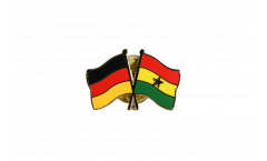 Freundschaftspin Deutschland - Ghana - 22 mm