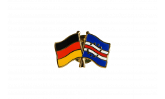 Freundschaftspin Deutschland - Kap Verde - 22 mm