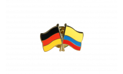 Freundschaftspin Deutschland - Kolumbien - 22 mm