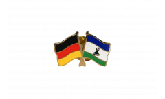 Freundschaftspin Deutschland - Lesotho - 22 mm