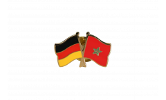 Freundschaftspin Deutschland - Marokko - 22 mm