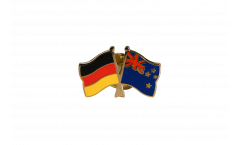 Freundschaftspin Deutschland - Neuseeland - 22 mm