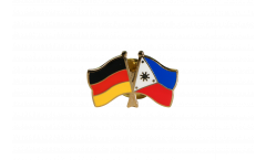 Freundschaftspin Deutschland - Philippinen - 22 mm