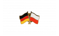 Freundschaftspin Deutschland - Polen - 22 mm